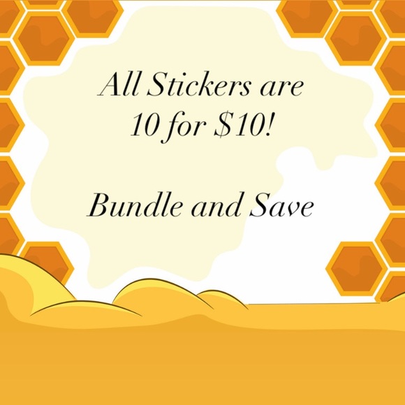 10 for $10 Stickers 🐝 Bundle to Save!! - Picture 3 of 4
